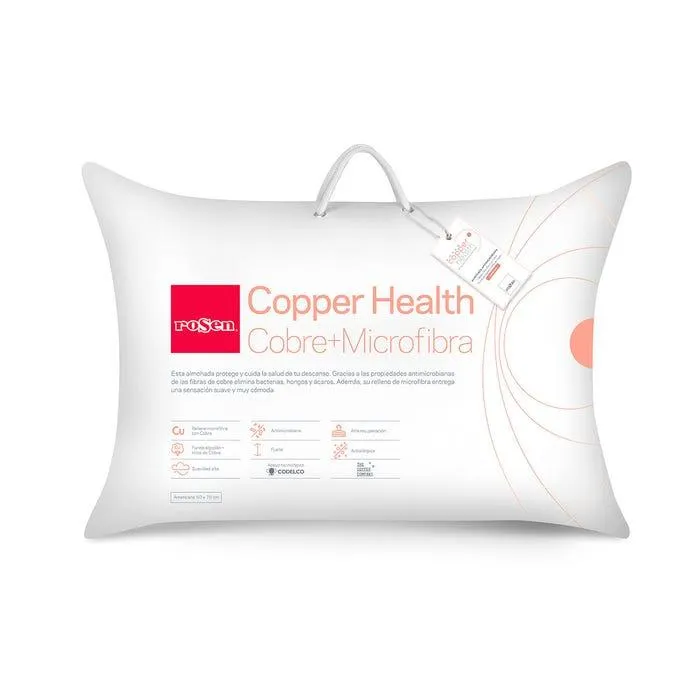 Almohada Microfibra Copper Health