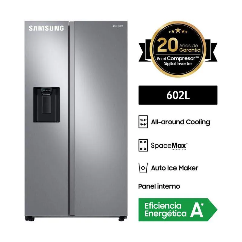 Refrigeradora Samsung All Around Cooling RS60T5200S9 602L