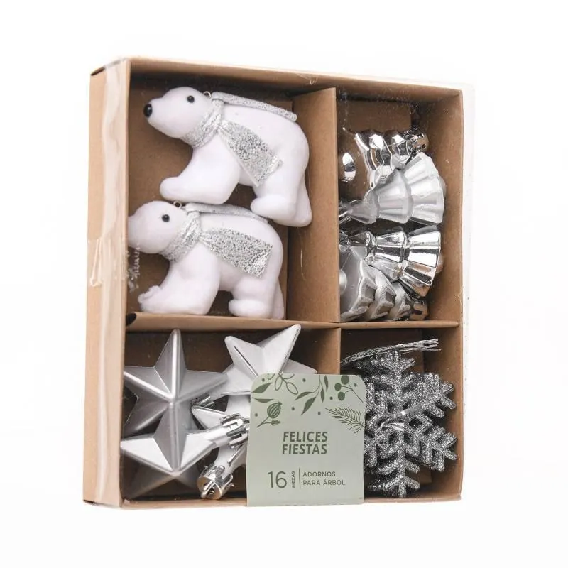 Set16 Adornos Blanco