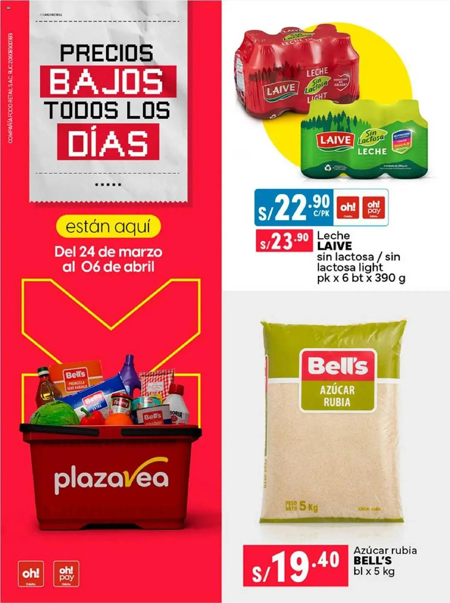Catalogo de Catálogo Plaza Vea 24 de marzo al 6 de abril 2025 - Pag 1