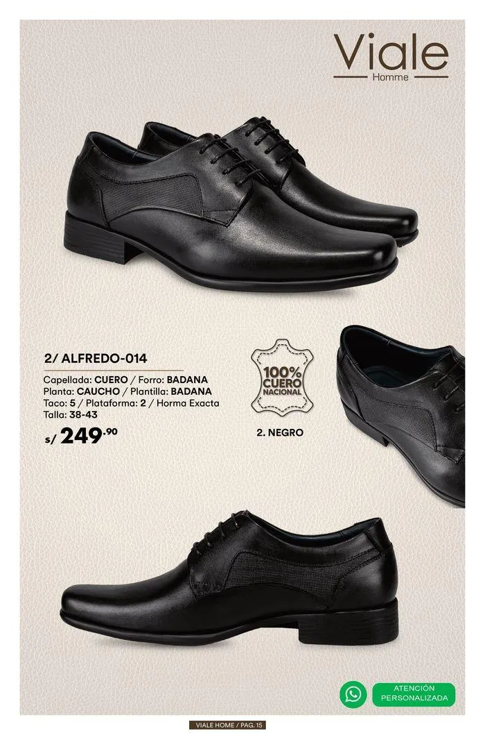 Catalogo de Calzados de Caballeros  11 de julio al 31 de julio 2024 - Pag 15