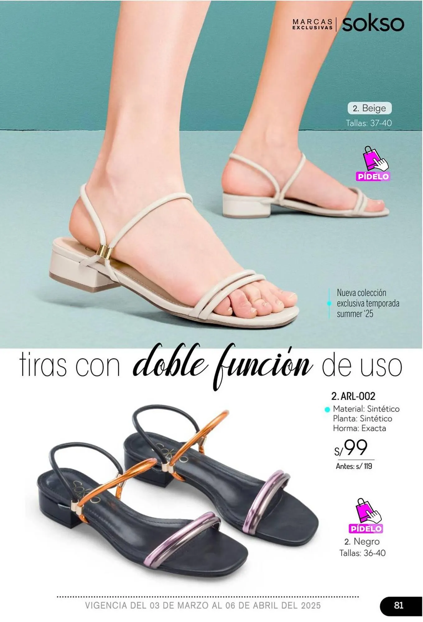 Catalogo de Catálogo Sokso 27 de febrero al 6 de abril 2025 - Pag 81
