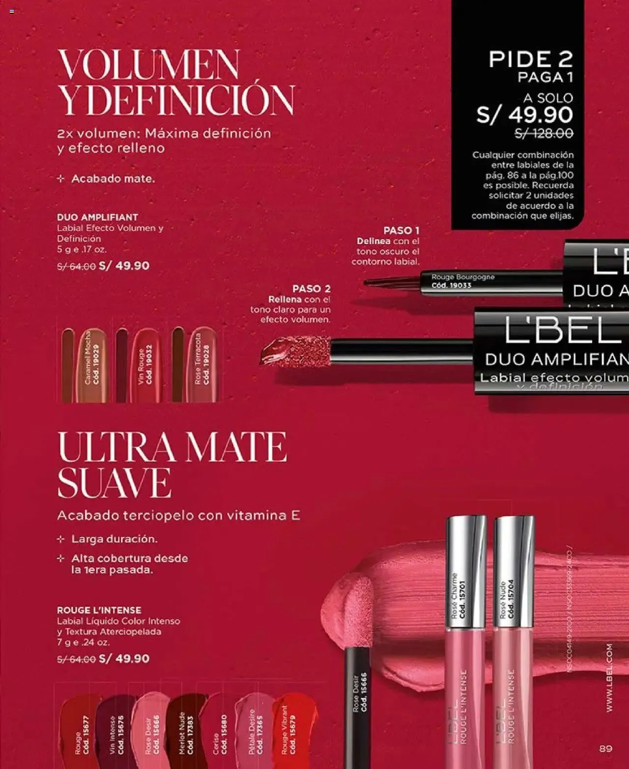 Catalogo de L'Bel - Campaña 07 24 de marzo al 30 de abril 2025 - Pag 88