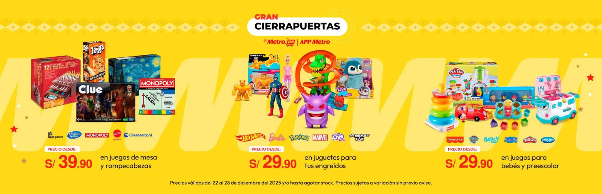 Catalogo de Catálogo Metro 22 de diciembre al 28 de diciembre 2025 - Pag 2