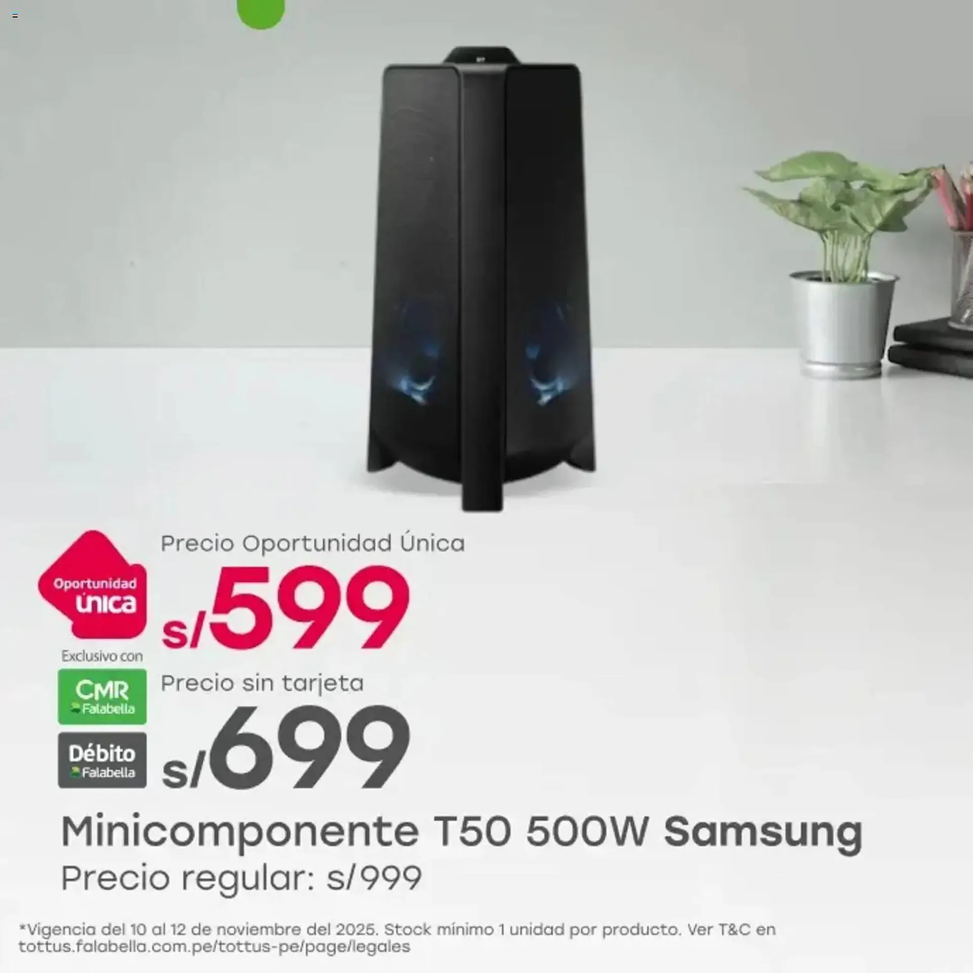 Catalogo de Catálogo Tottus 10 de noviembre al 13 de noviembre 2025 - Pag 2