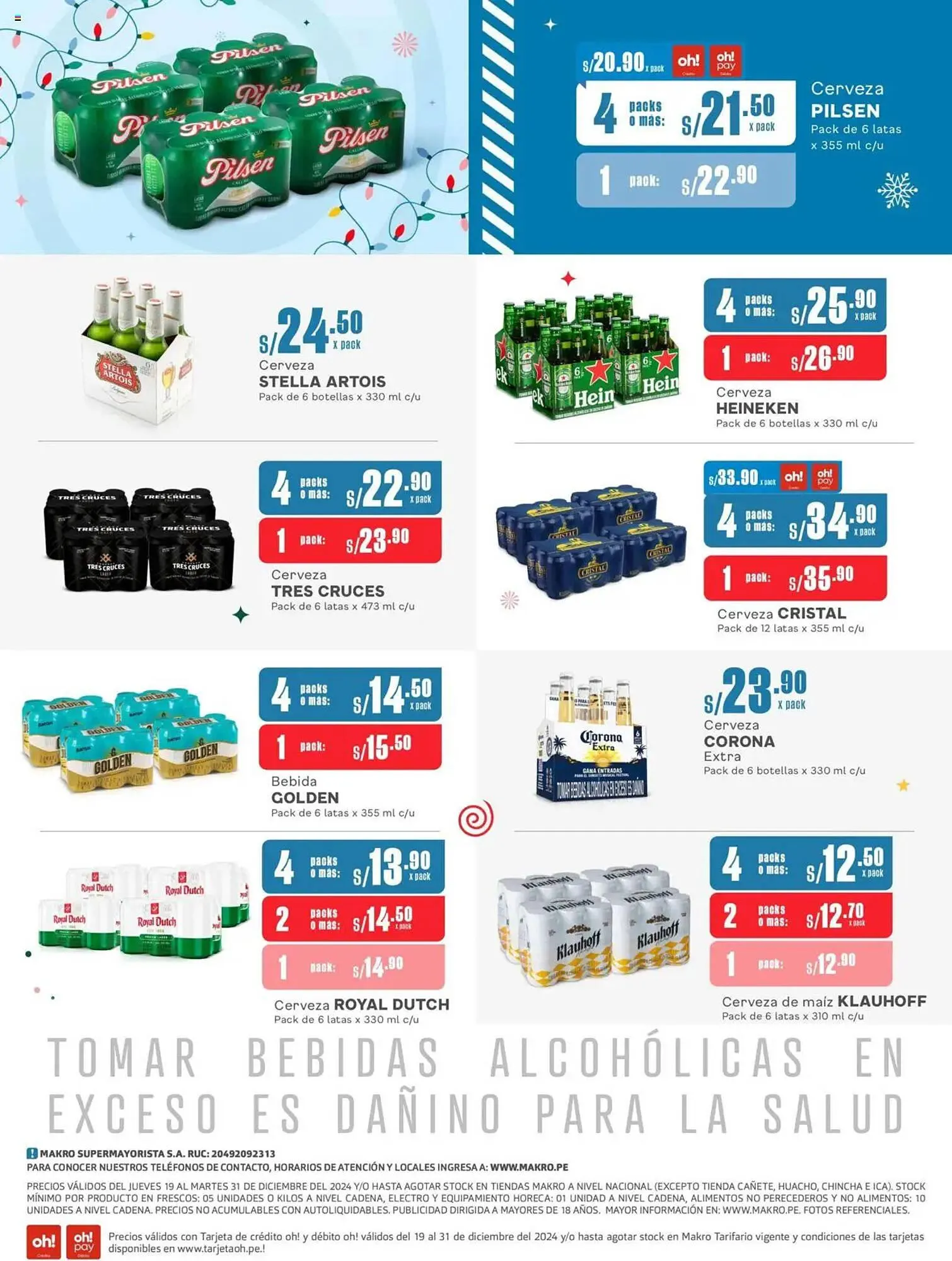 Catalogo de Catálogo Makro 19 de diciembre al 31 de diciembre 2024 - Pag 18