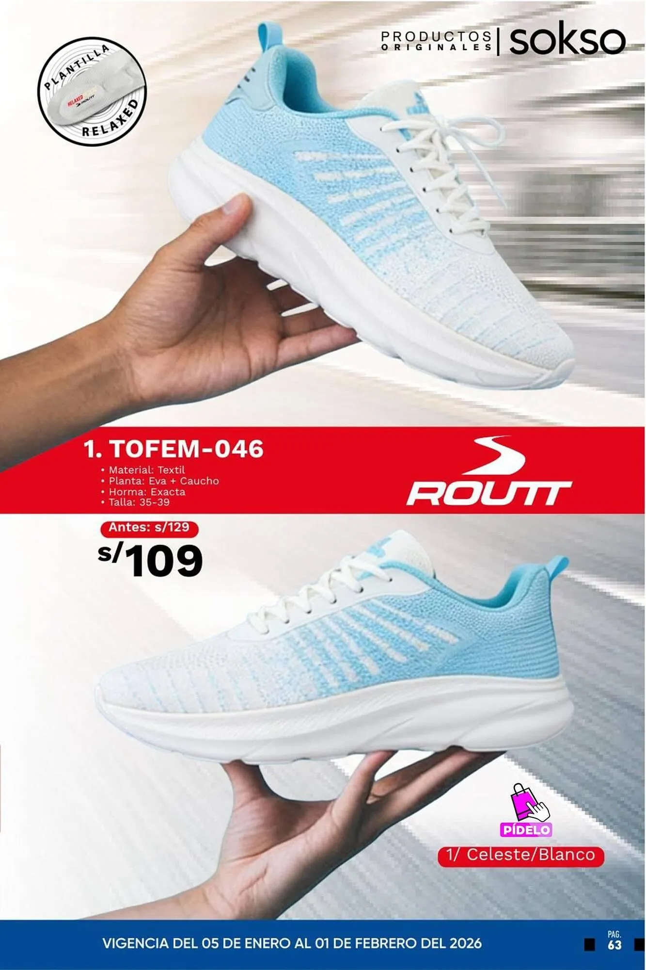 Catalogo de Catálogo Sokso 5 de enero al 1 de febrero 2026 - Pag 63