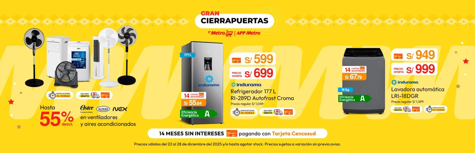 Catalogo de Catálogo Metro 1 de enero al 11 de enero 2026 - Pag 27