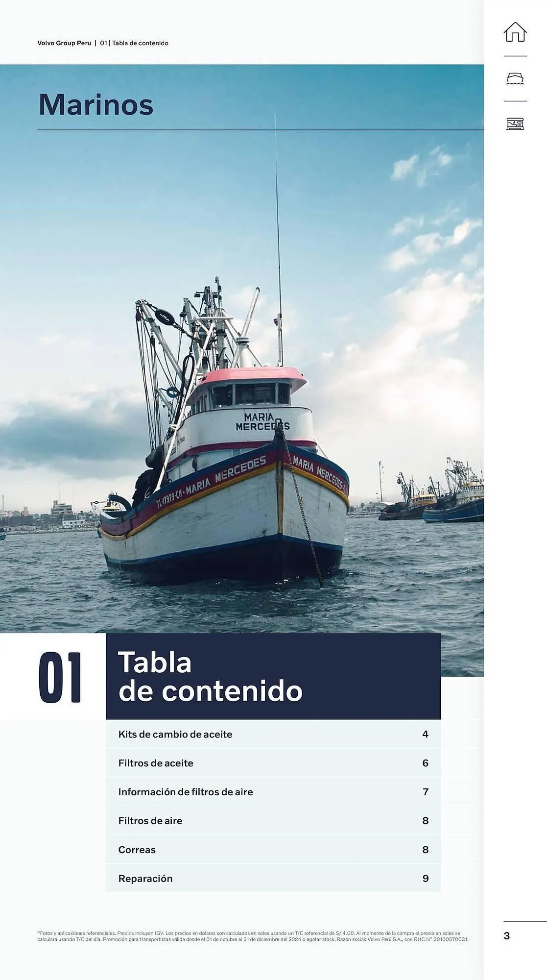 Catalogo de Catálogo Volvo 29 de octubre al 31 de diciembre 2024 - Pag 3