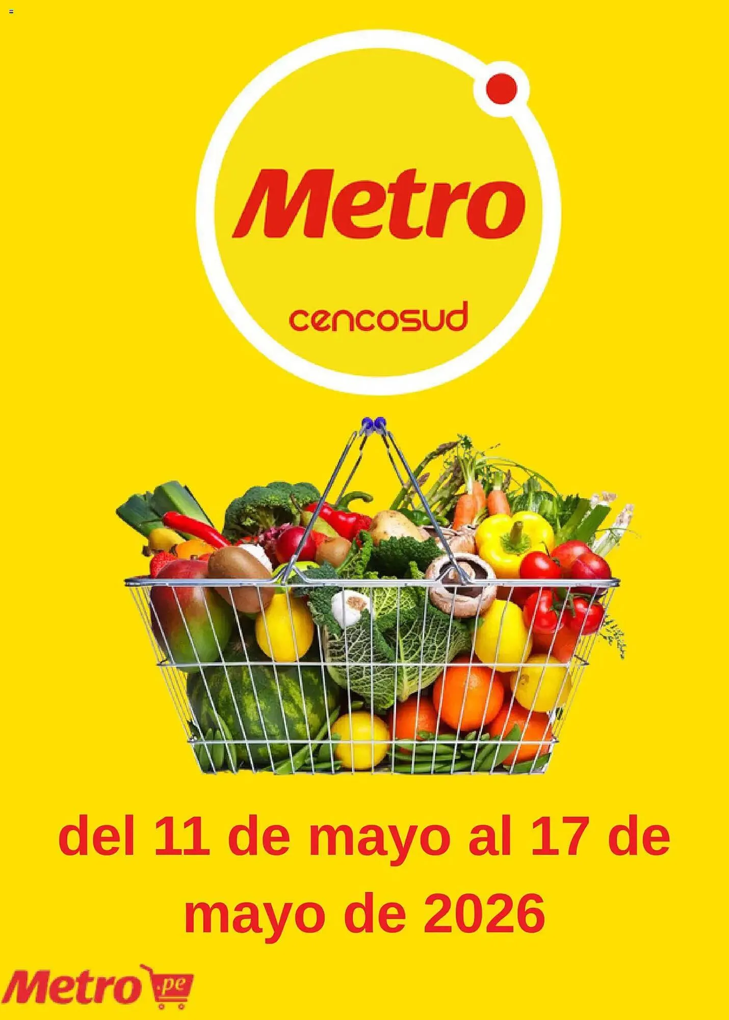 Catalogo de Catálogo Metro 11 de mayo al 17 de mayo 2026 - Pag 1