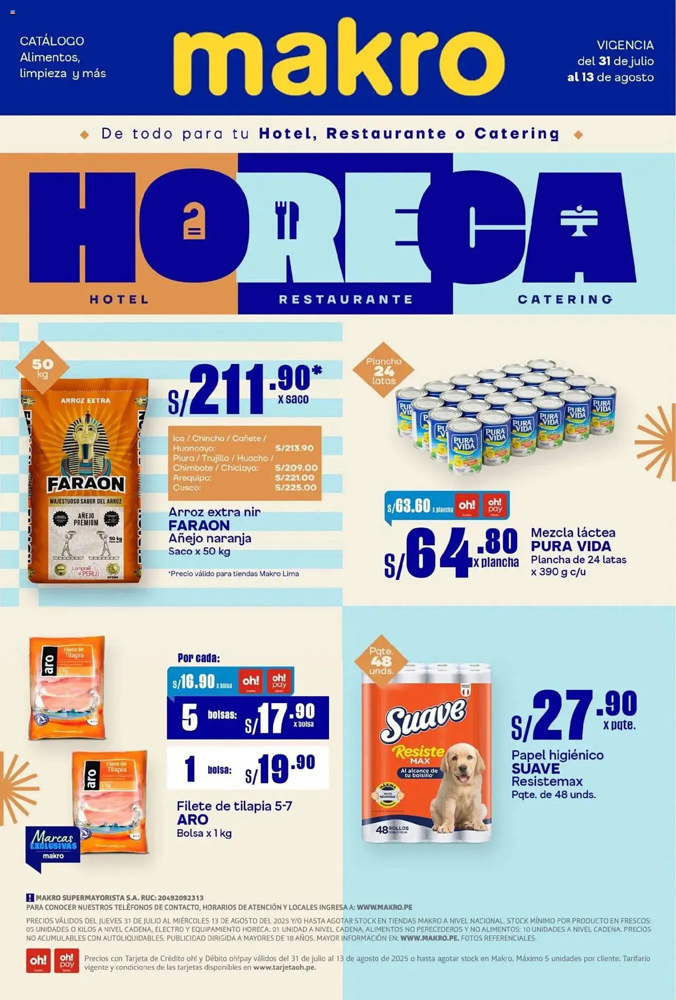 Catalogo de Catálogo Makro 31 de julio al 14 de agosto 2025 - Pag 1