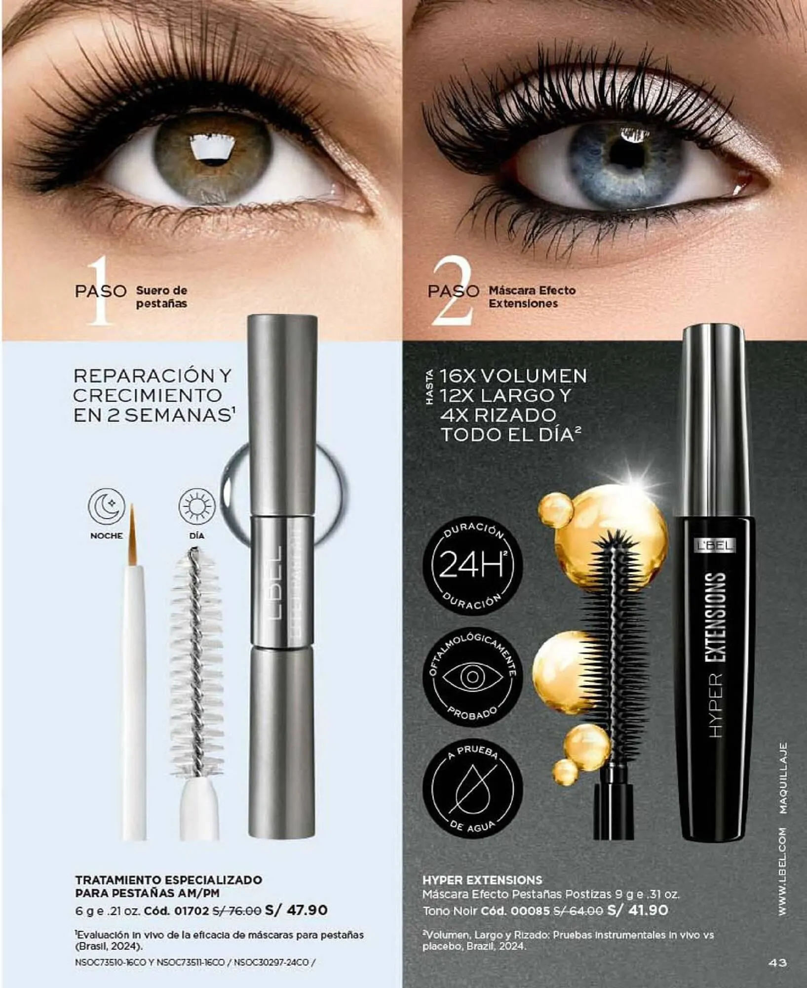 Catalogo de Catálogo L'Bel 8 de julio al 31 de diciembre 2025 - Pag 43