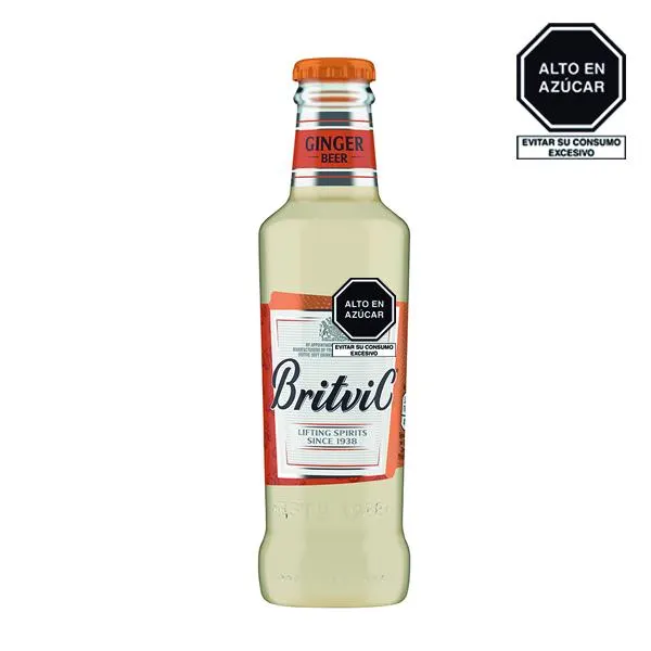 Ginger Beer Britvic Botella Vidrio x 200ml