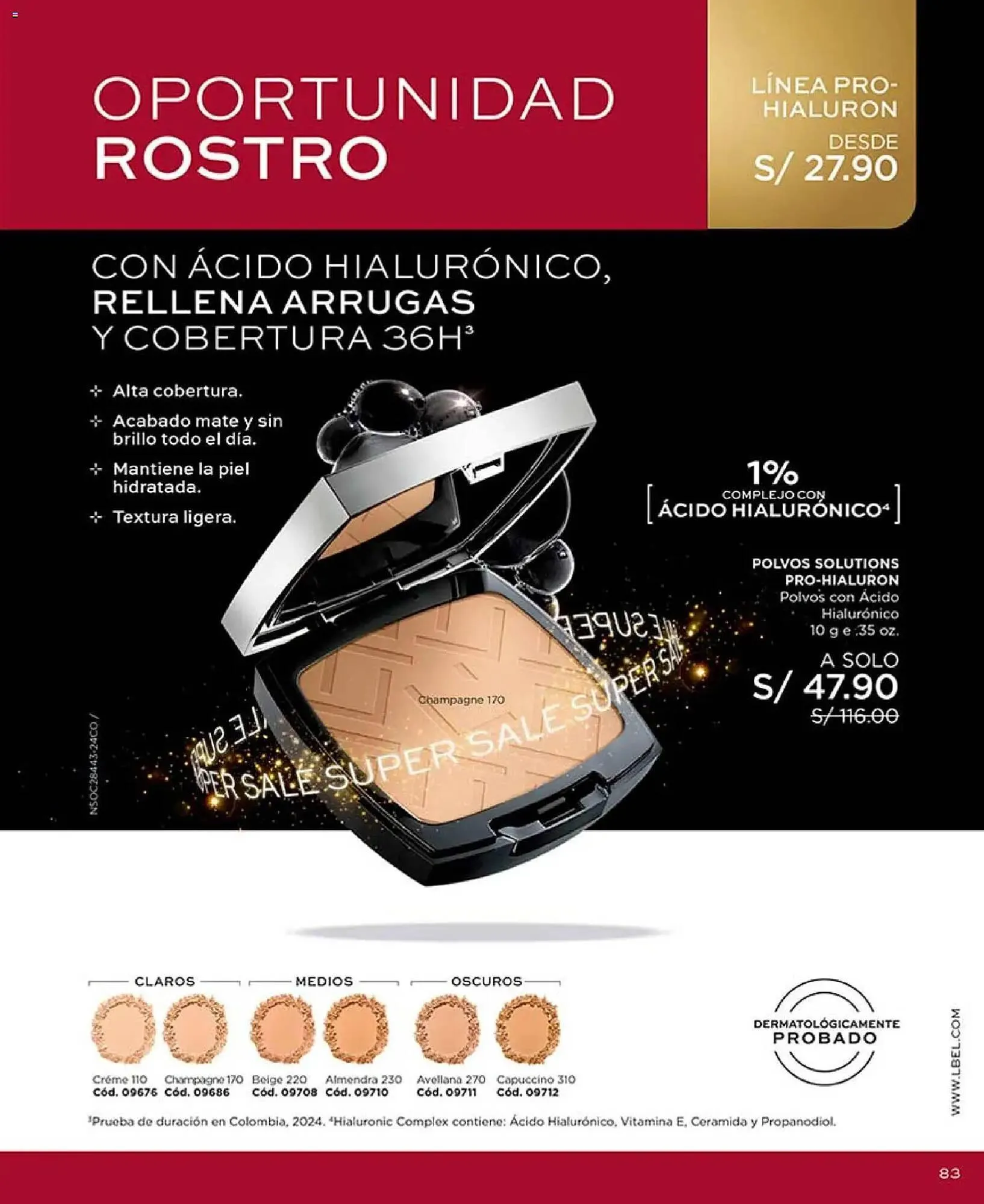 Catalogo de Catálogo L'Bel 25 de abril al 29 de mayo 2026 - Pag 85