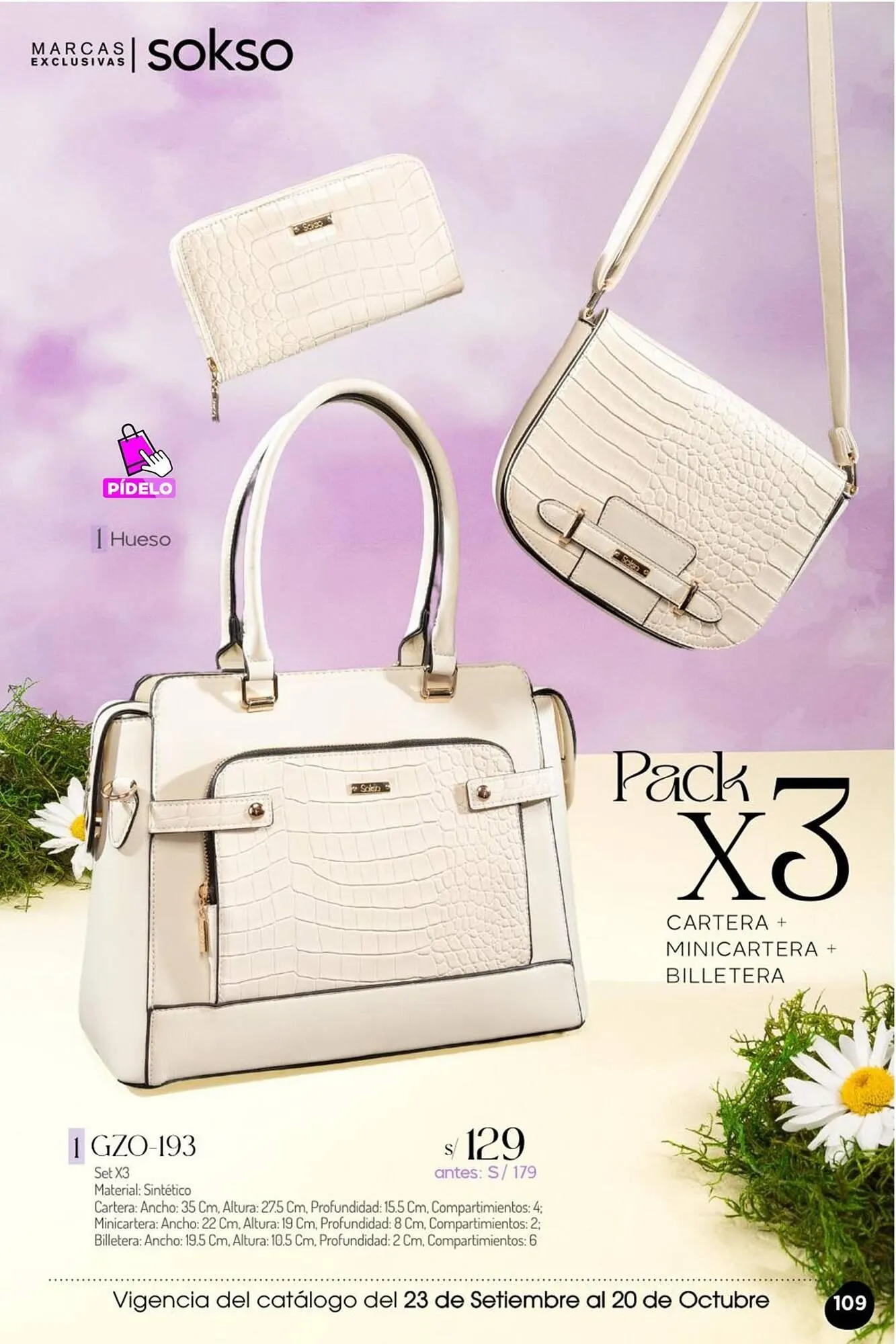 Catalogo de Catálogo Sokso 23 de setiembre al 20 de octubre 2024 - Pag 109