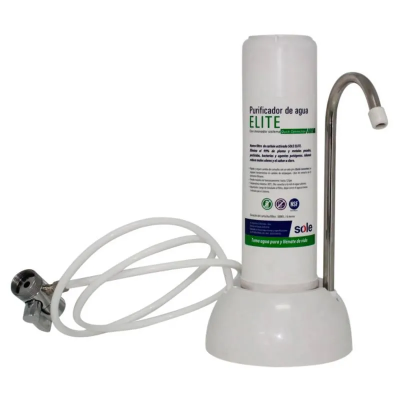 Purificador de Agua sobre Lavadero Premium Sole