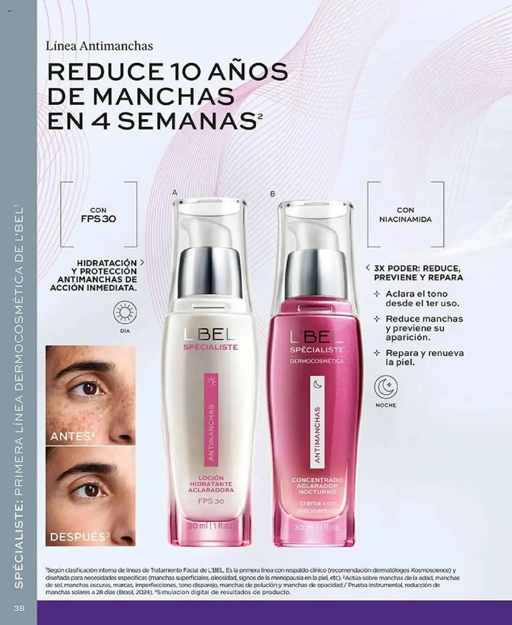 Catalogo de Catálogo L'Bel 22 de abril al 31 de mayo 2025 - Pag 38