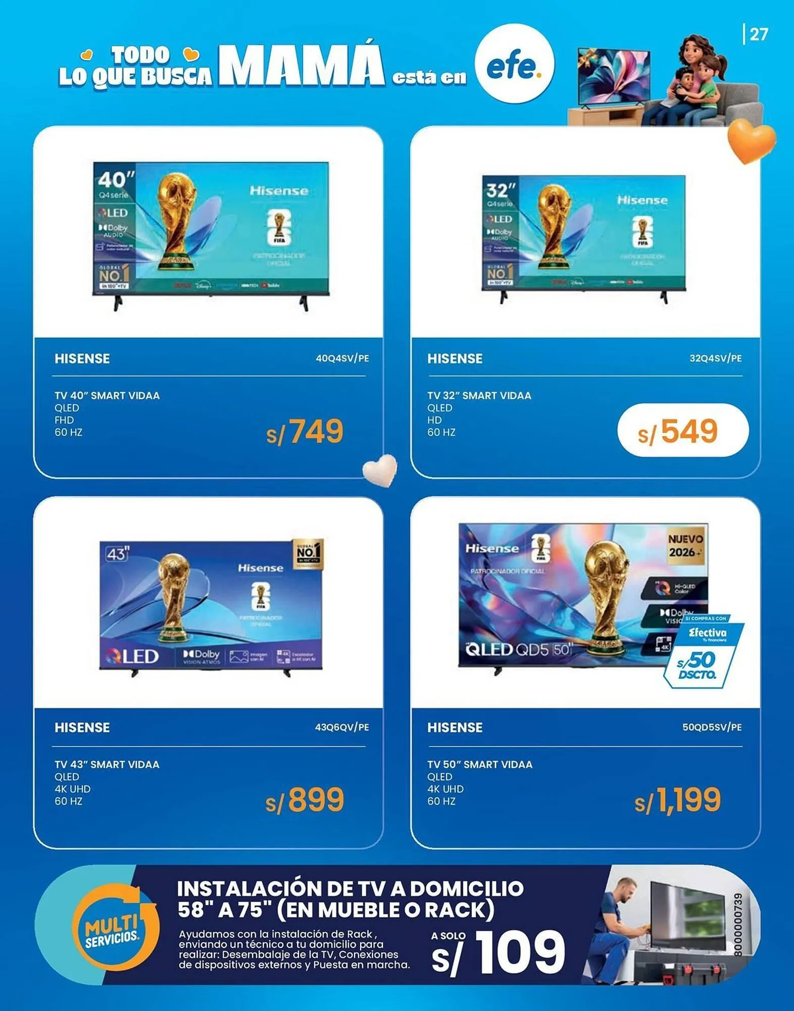 Catalogo de Catálogo Tiendas EFE 6 de mayo al 31 de mayo 2026 - Pag 27