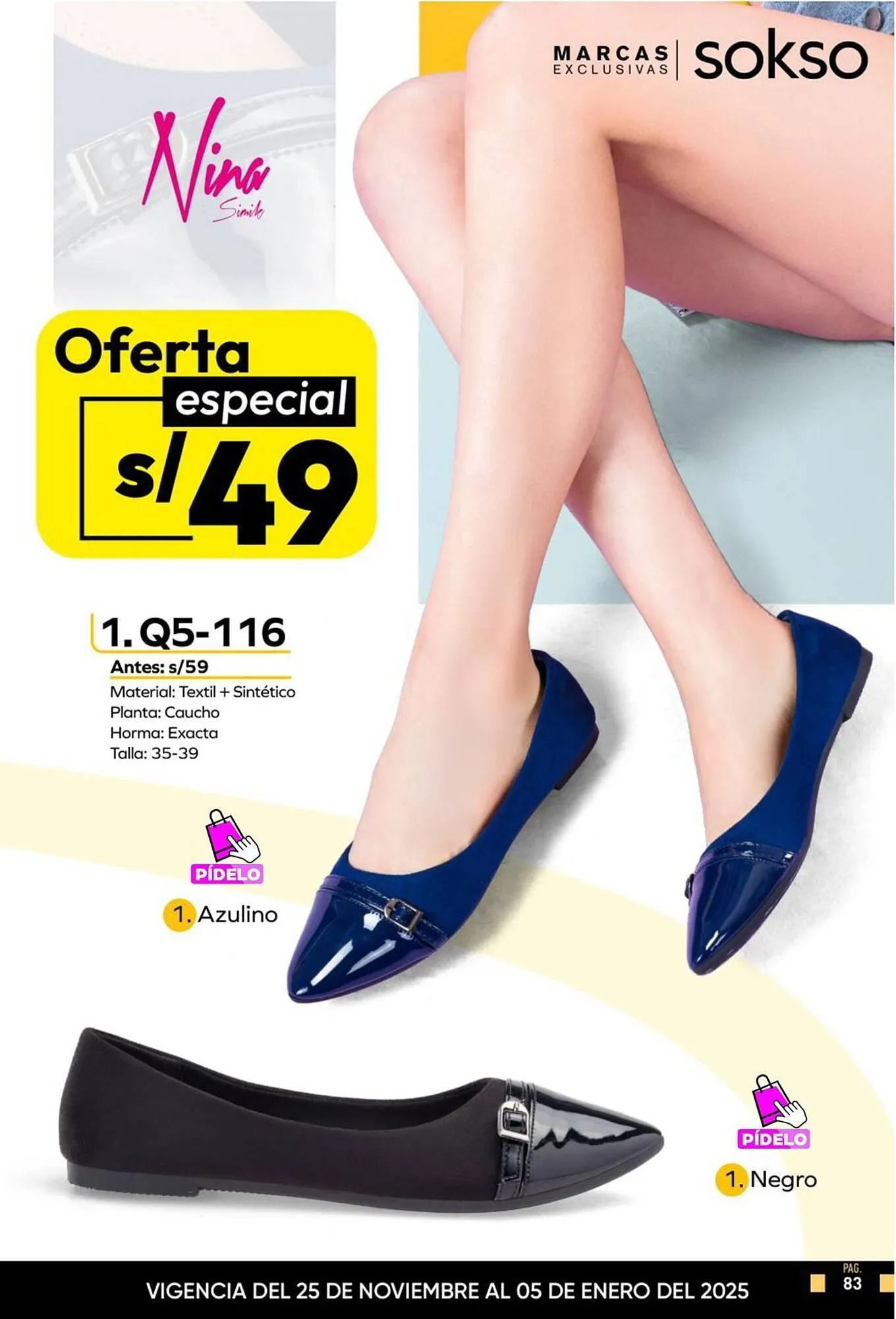 Catalogo de Catálogo Sokso 25 de noviembre al 5 de enero 2025 - Pag 83