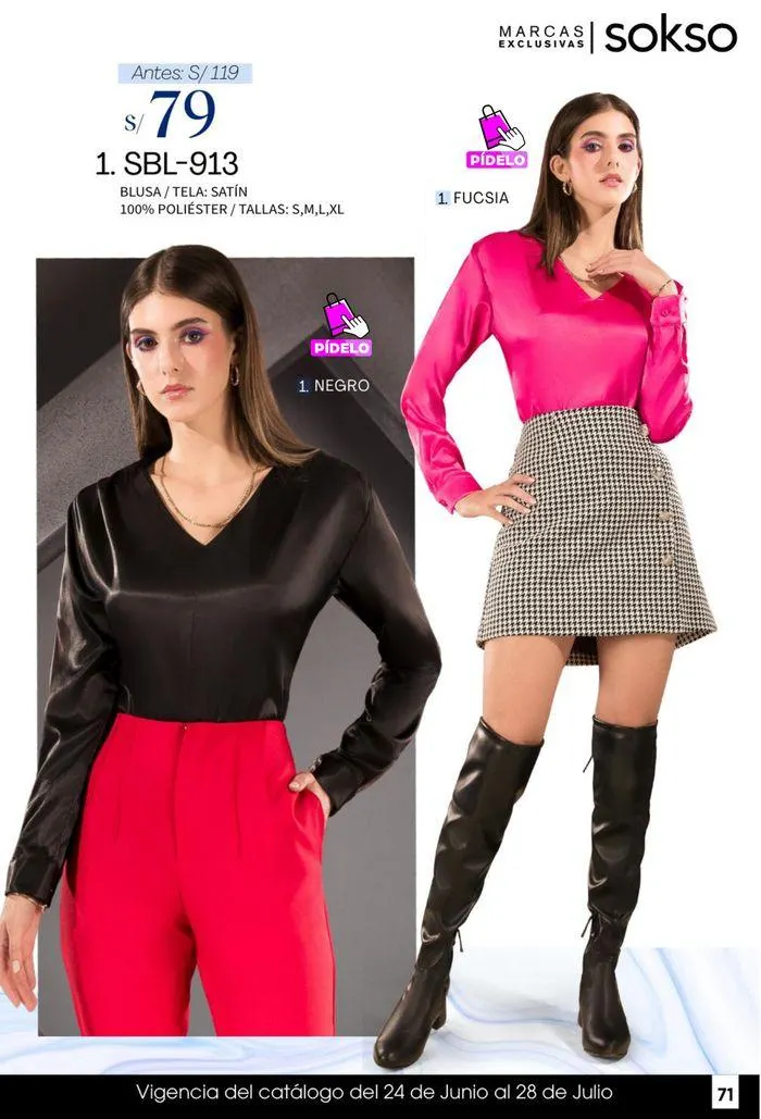 Catalogo de SOKSO TEXTIL & ACCESORIOS  24 de junio al 28 de julio 2024 - Pag 71