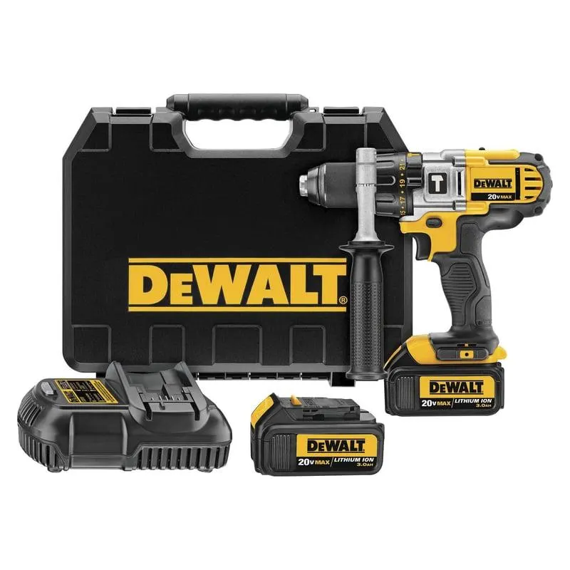 Taladro Percutor Inalambrico Dewalt 1/2" 20V DCD985L2
