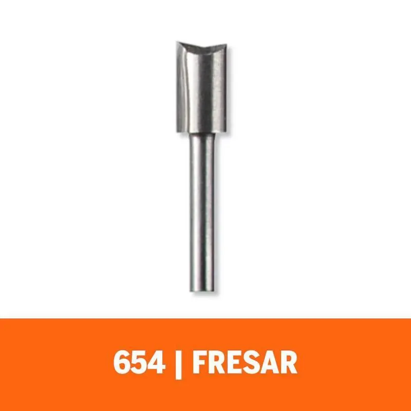 Fresa Recta 6.4mm Dremel