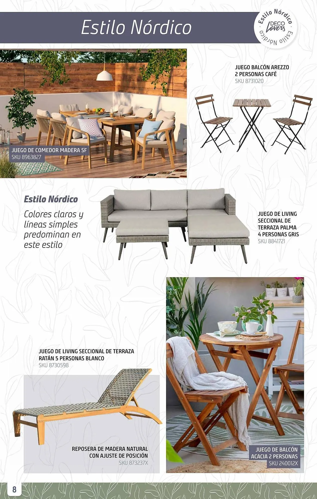 Catalogo de Catálogo Sodimac 28 de setiembre al 31 de diciembre 2023 - Pag 8