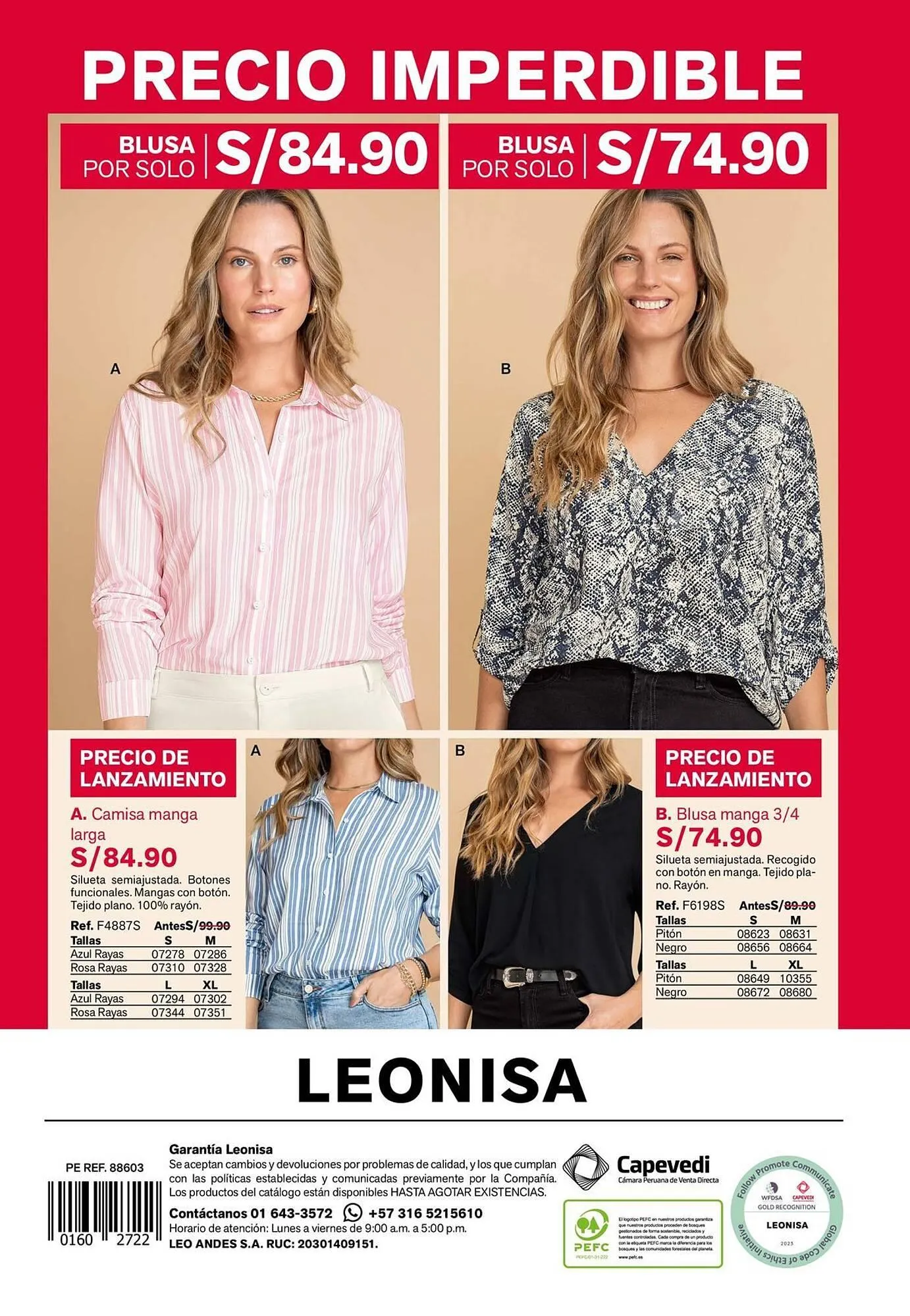 Catalogo de Catálogo Leonisa 1 de setiembre al 1 de setiembre 2025 - Pag 140