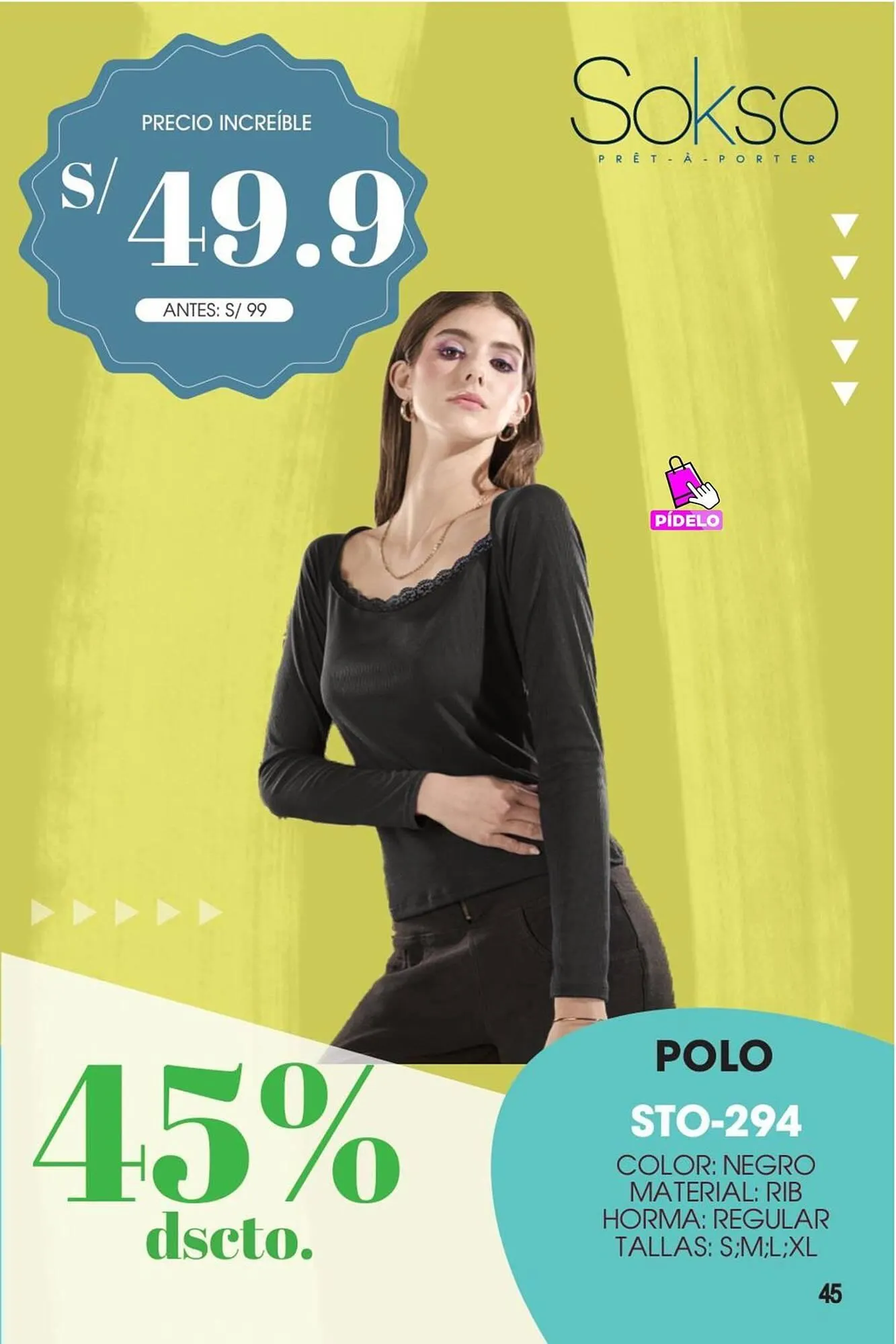 Catalogo de Catálogo Sokso 19 de marzo al 31 de marzo 2026 - Pag 45