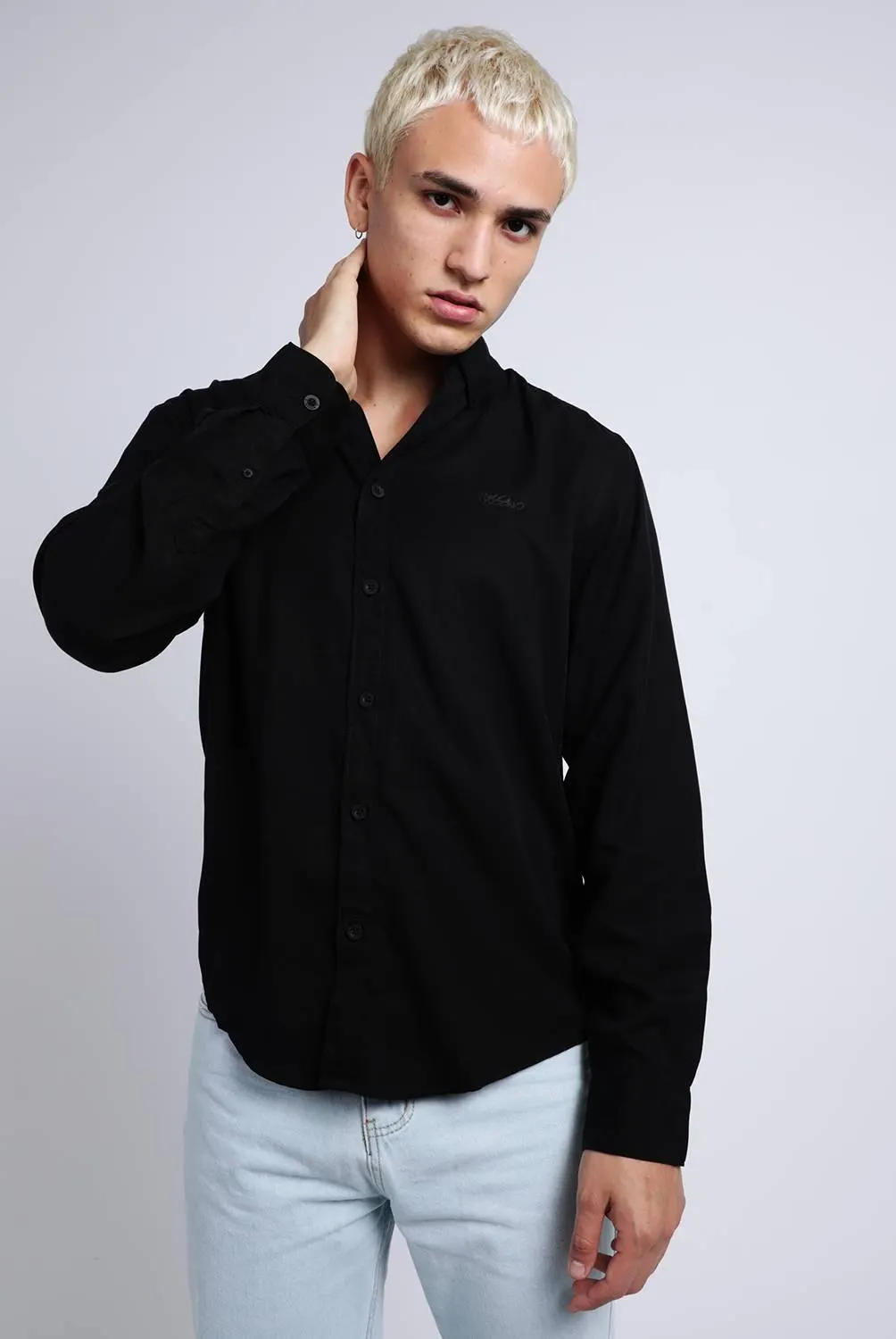 Camisa Manga Larga Hombre Mossimo