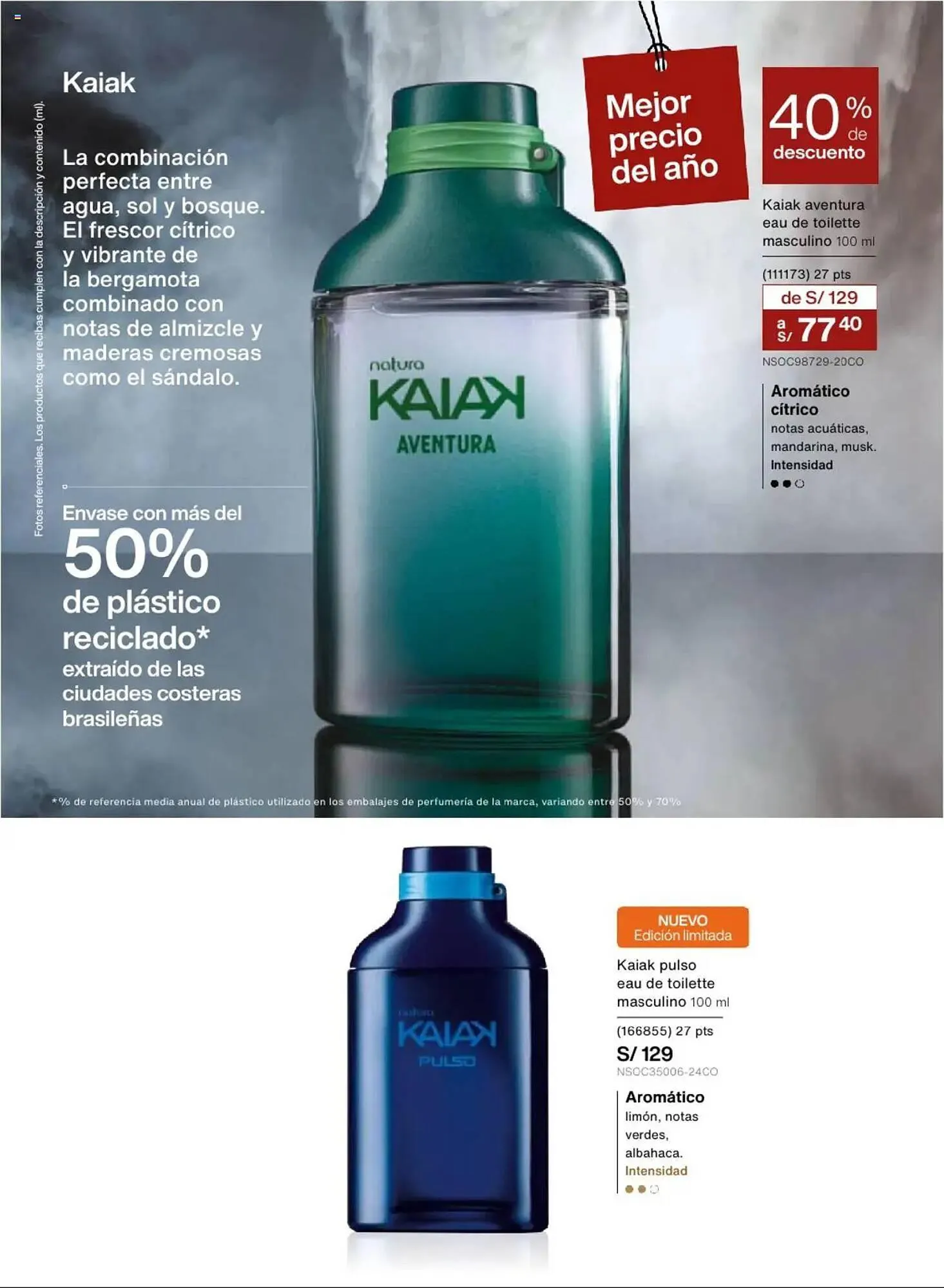 Catalogo de Catálogo Natura 22 de julio al 20 de setiembre 2025 - Pag 40