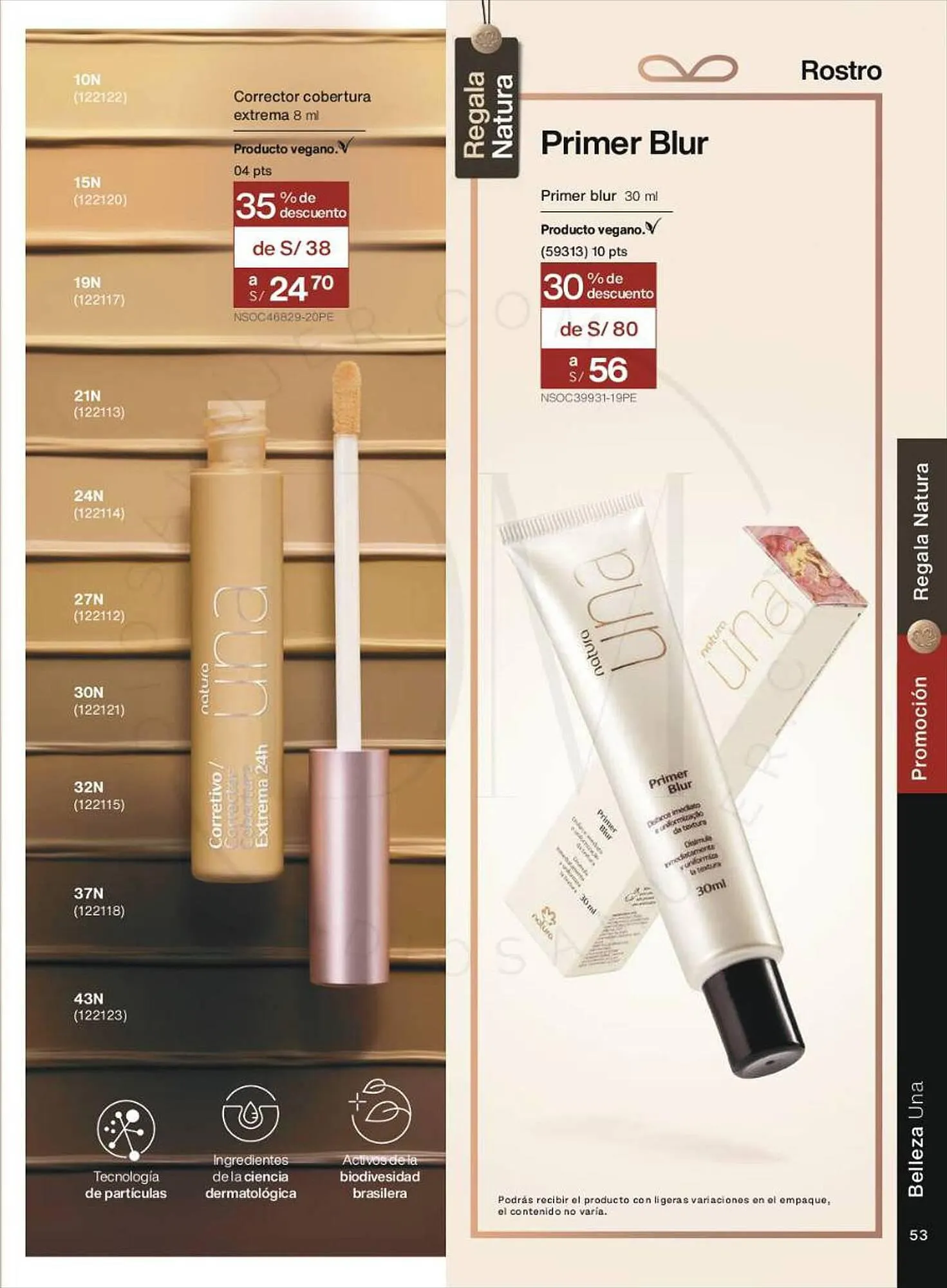 Catalogo de Catálogo Natura 5 de setiembre al 14 de setiembre 2023 - Pag 53