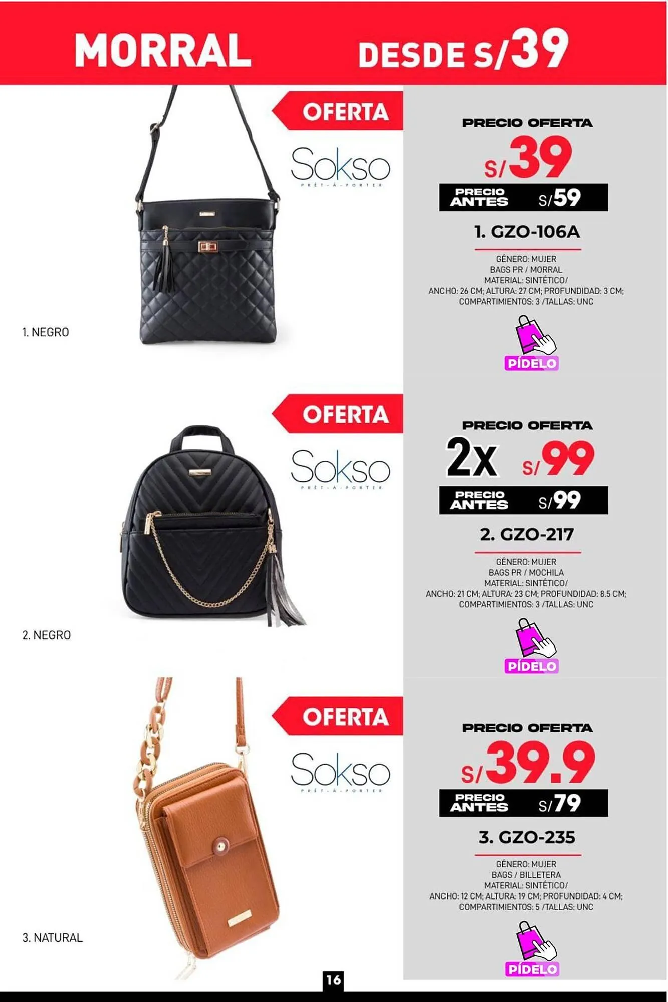 Catalogo de Catálogo Sokso 27 de marzo al 13 de abril 2025 - Pag 16