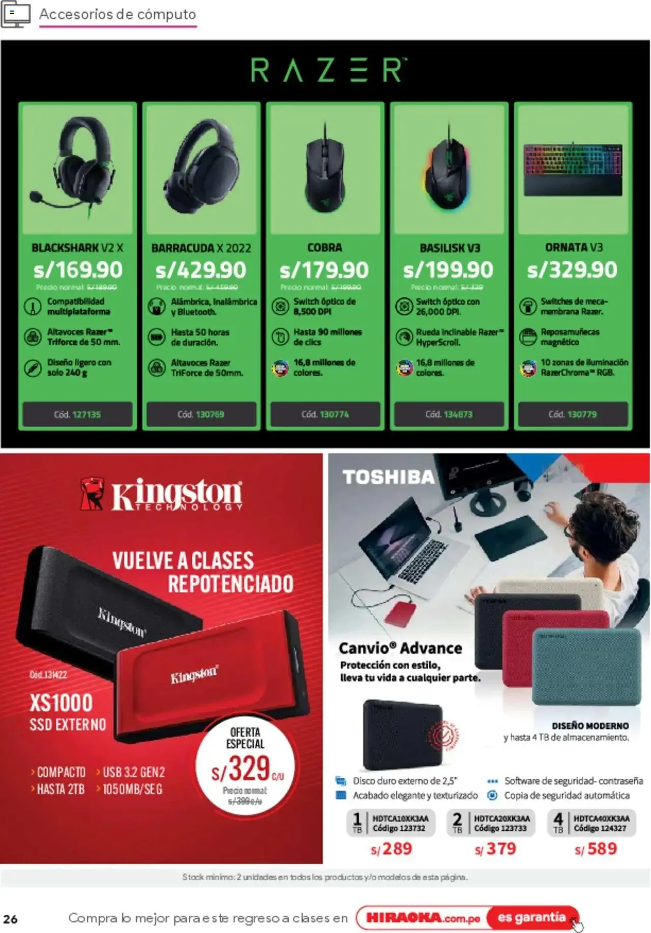 Catalogo de Hiraoka - De vuelta a clases 8 de marzo al 31 de marzo 2025 - Pag 26
