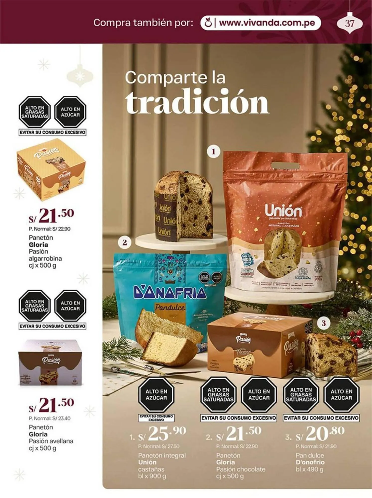 Catalogo de Catálogo Vivanda 12 de diciembre al 25 de diciembre 2025 - Pag 37