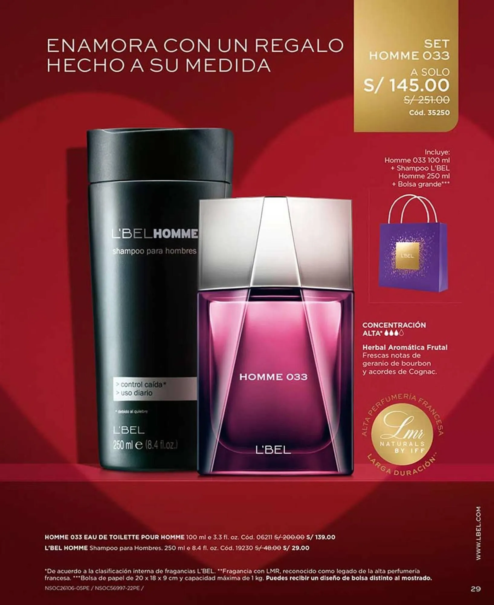 Catalogo de Catálogo L'Bel 8 de enero al 1 de marzo 2025 - Pag 29