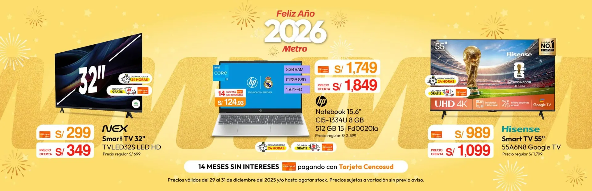 Catalogo de Catálogo Metro 1 de enero al 11 de enero 2026 - Pag 16