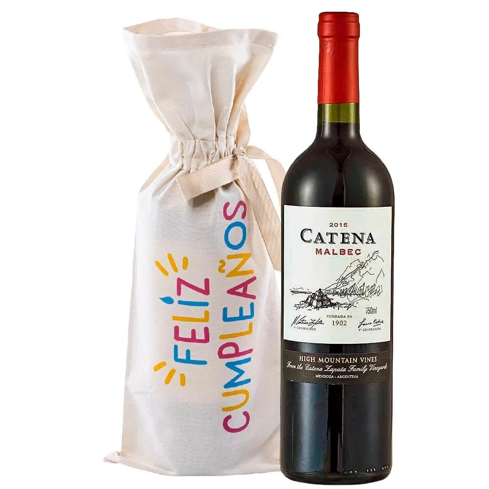 Catena Malbec Feliz Cumpleaños