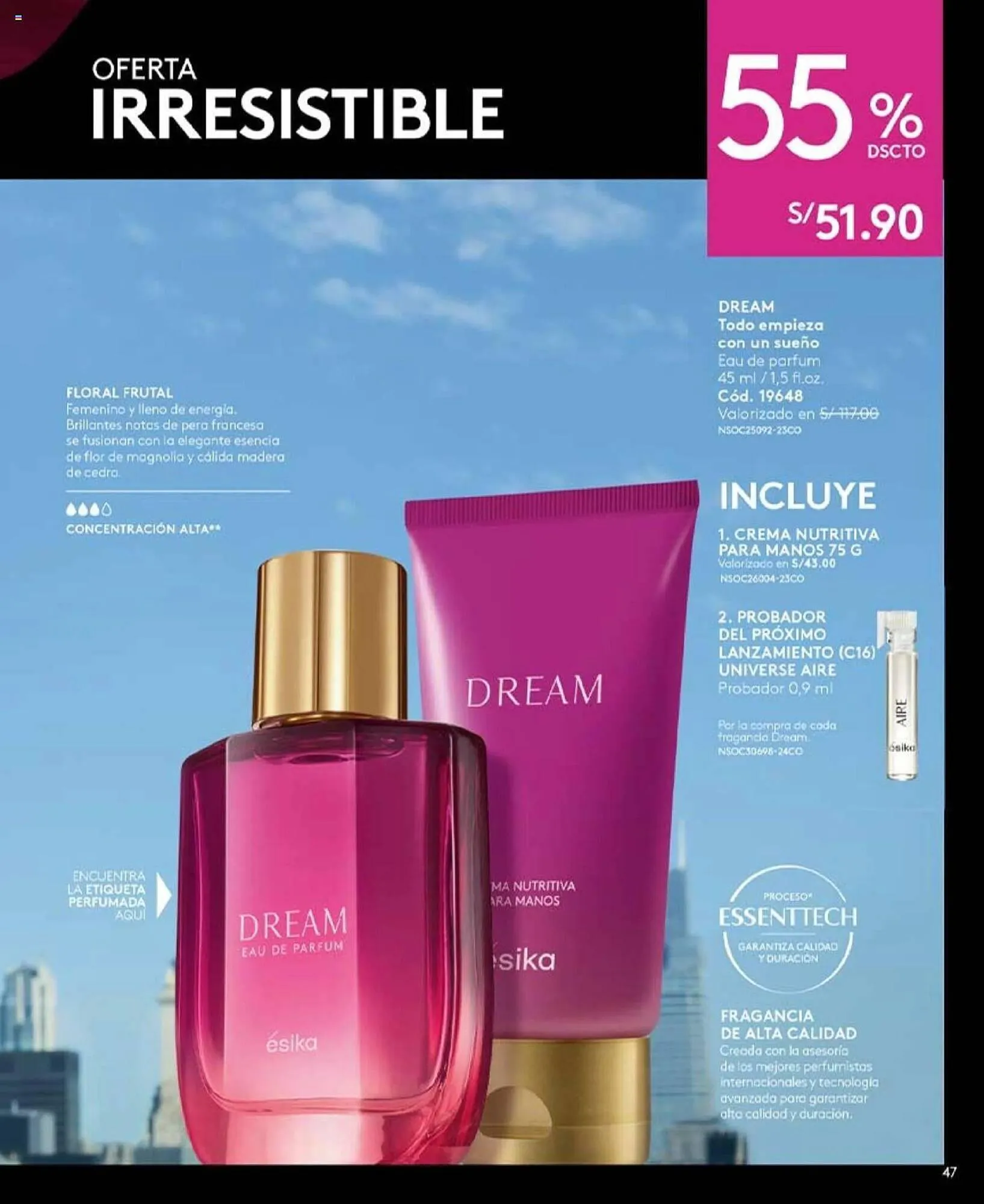 Catalogo de Catálogo Ésika 1 de octubre al 31 de octubre 2024 - Pag 47