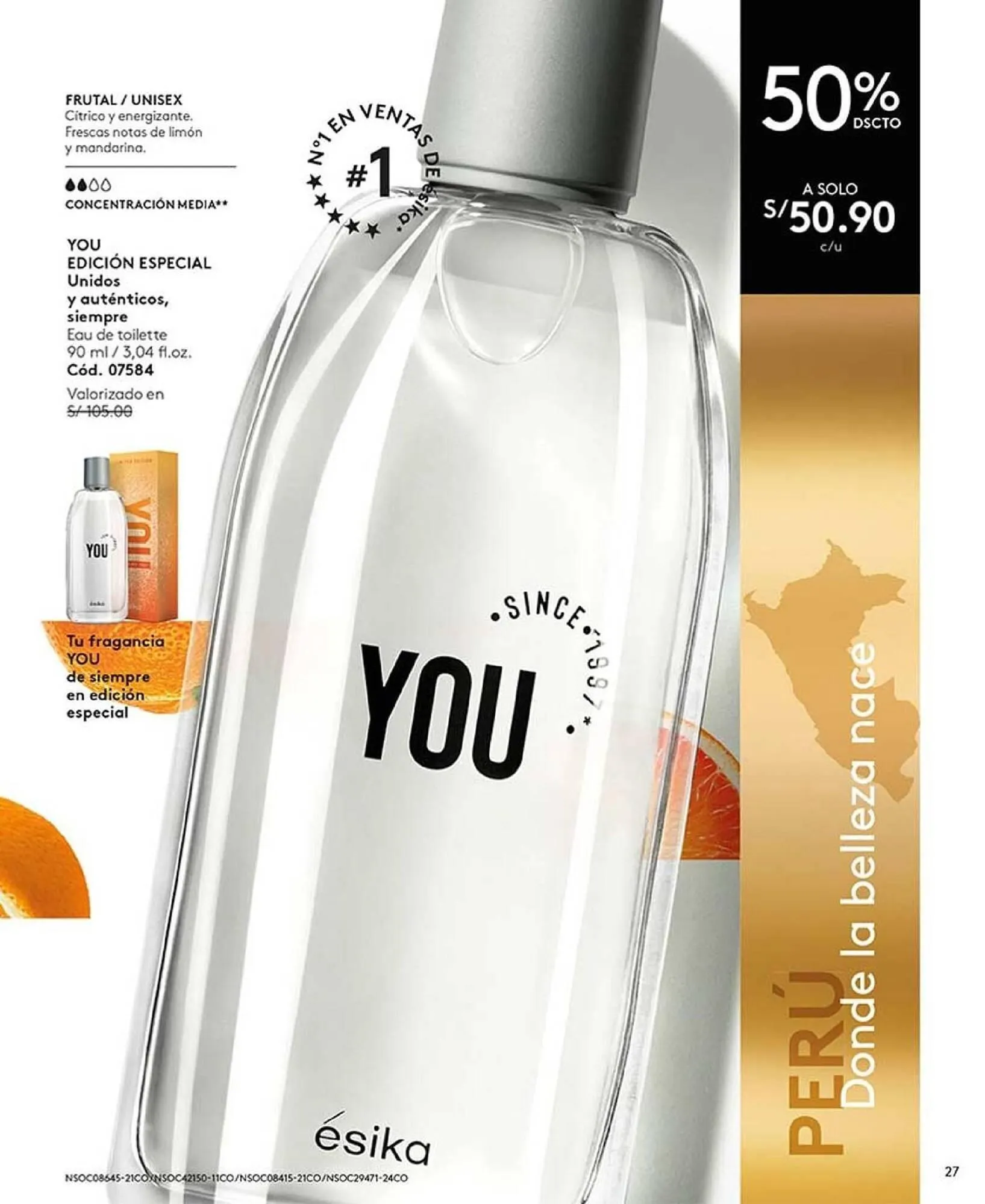 Catalogo de Catálogo Ésika 15 de abril al 31 de mayo 2025 - Pag 27