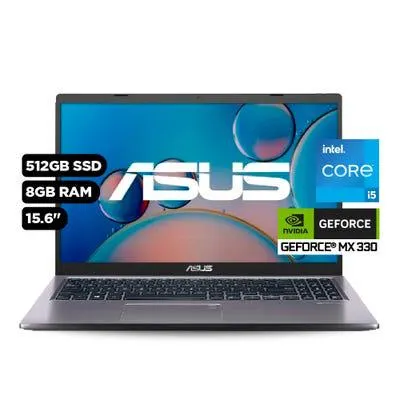 Laptop Asus X515 15.6" Windows 11 Intel Core i5 1135G7 8GB 512GB SSD NVIDIA MX330 X515EP-EJ665W Slate Grey