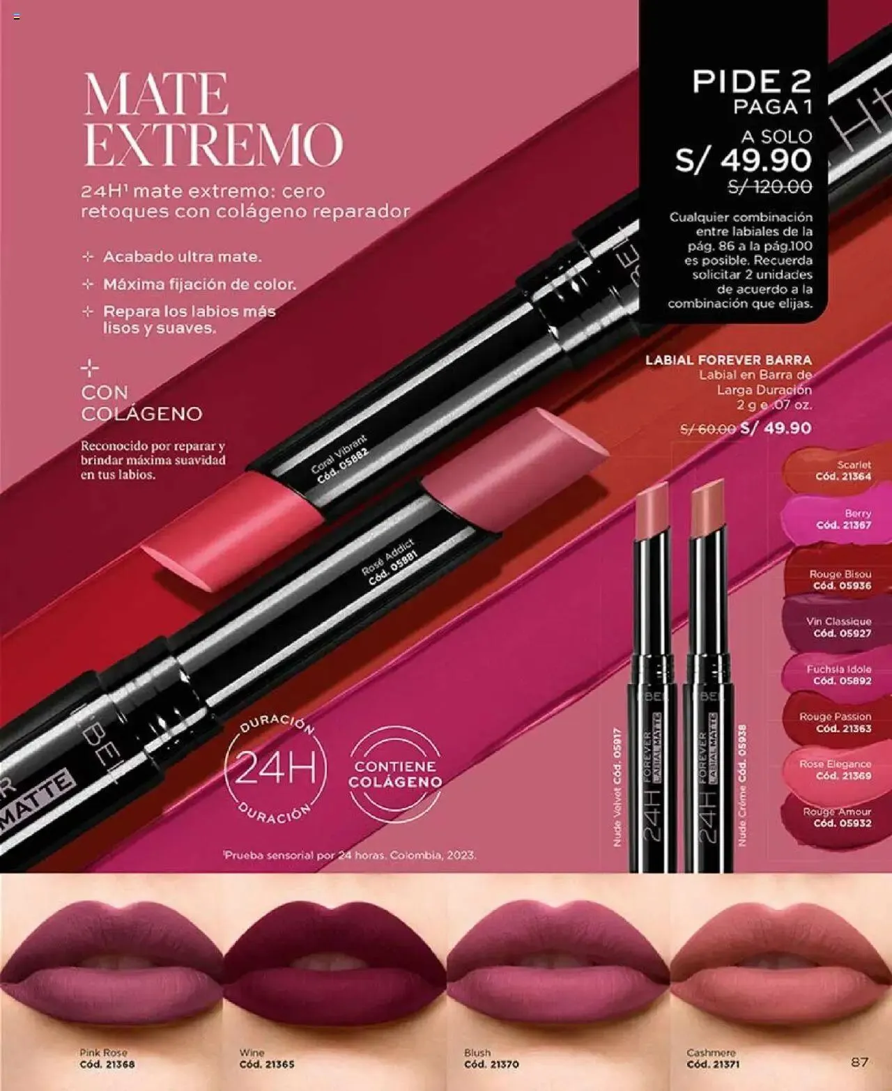 Catalogo de L'Bel - Campaña 07 24 de marzo al 30 de abril 2025 - Pag 86