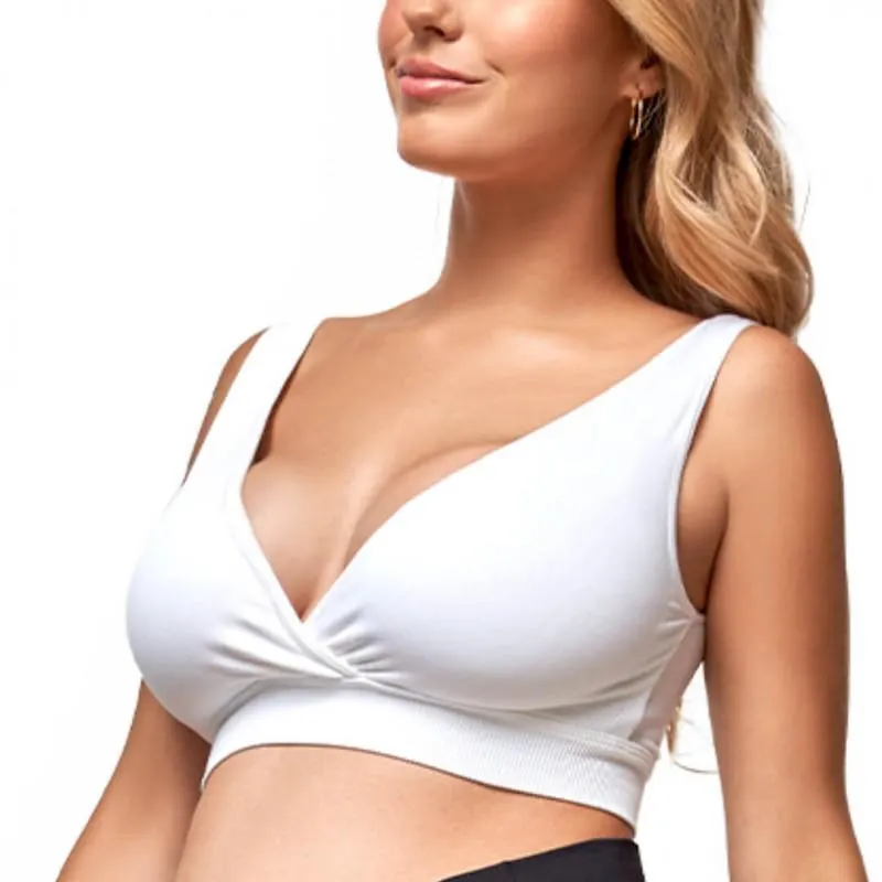 Top Lactancia escote cruzado