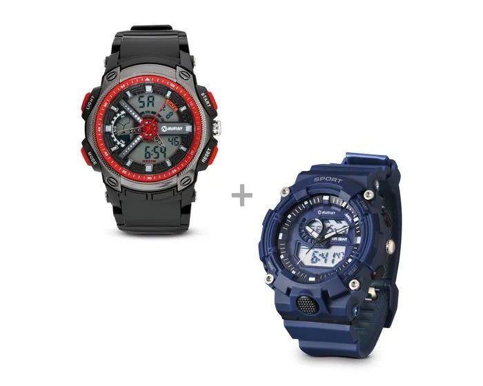 Reloj Pulsera Miray RPMC-101A + Reloj Pulsera Miray RPMC-80R