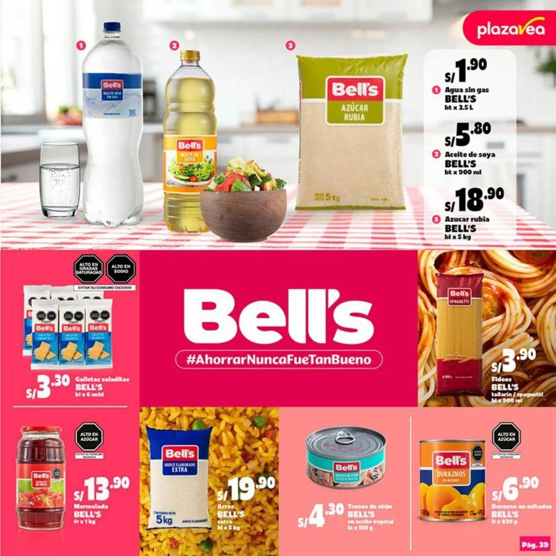 Catalogo de Catálogo Plaza Vea 18 de agosto al 14 de setiembre 2025 - Pag 39