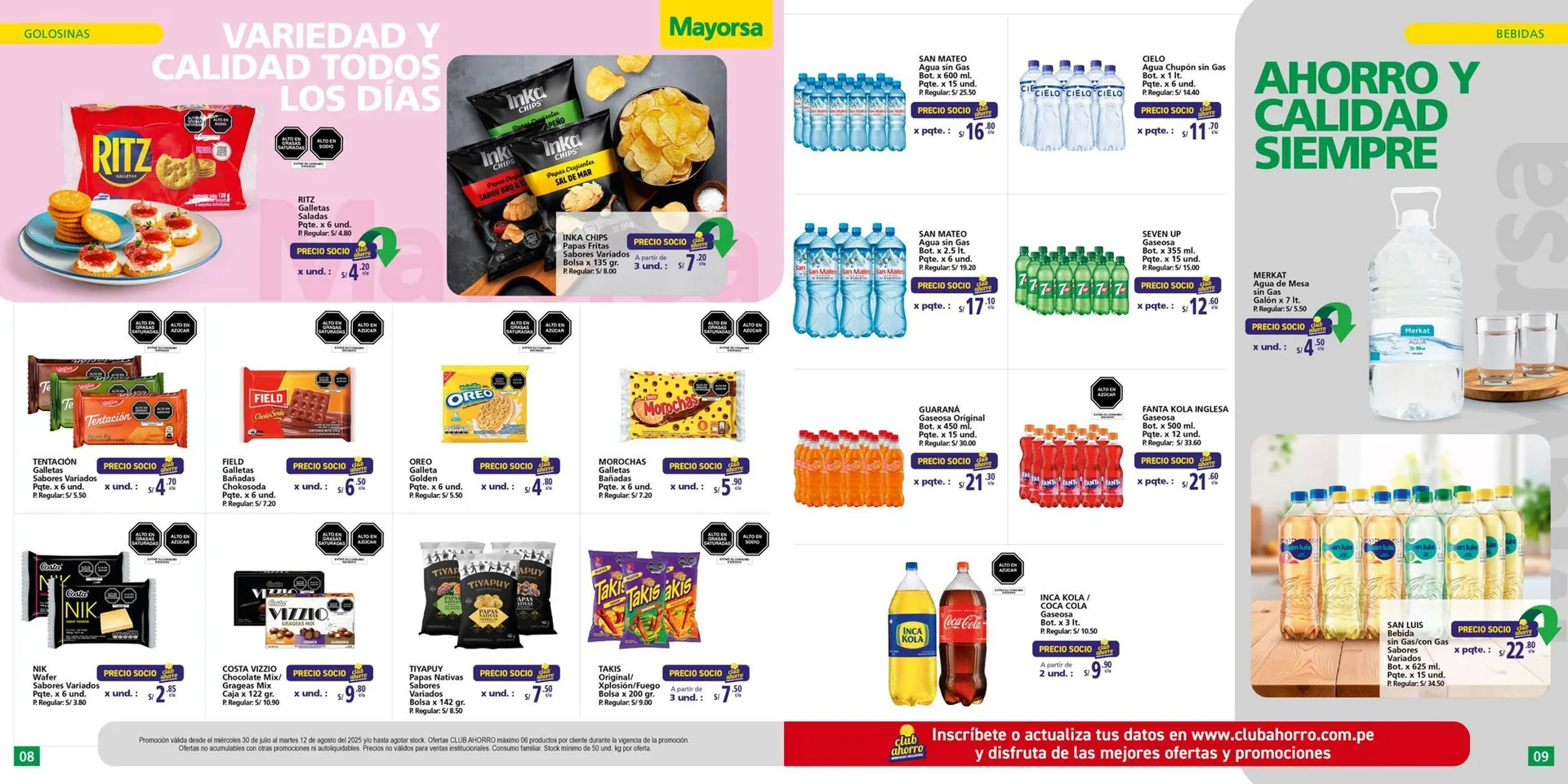 Catalogo de Catálogo Mayorsa 30 de julio al 12 de agosto 2025 - Pag 5