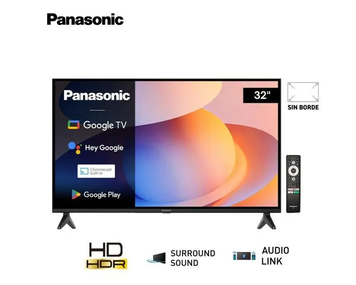 Televisor Panasonic Google TV 32" LED HD TC-32NS600P