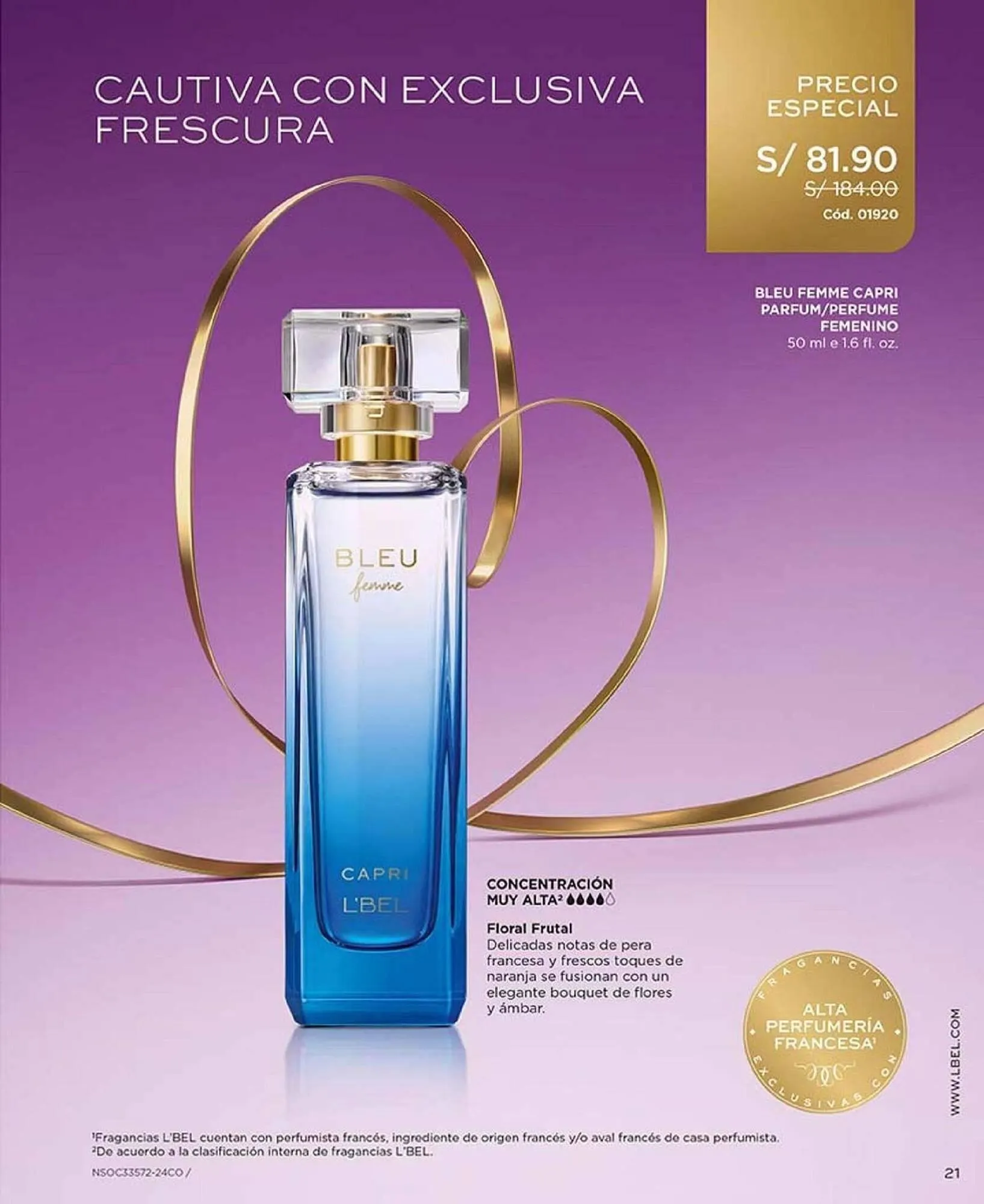 Catalogo de Catálogo L'Bel 1 de marzo al 31 de marzo 2026 - Pag 21