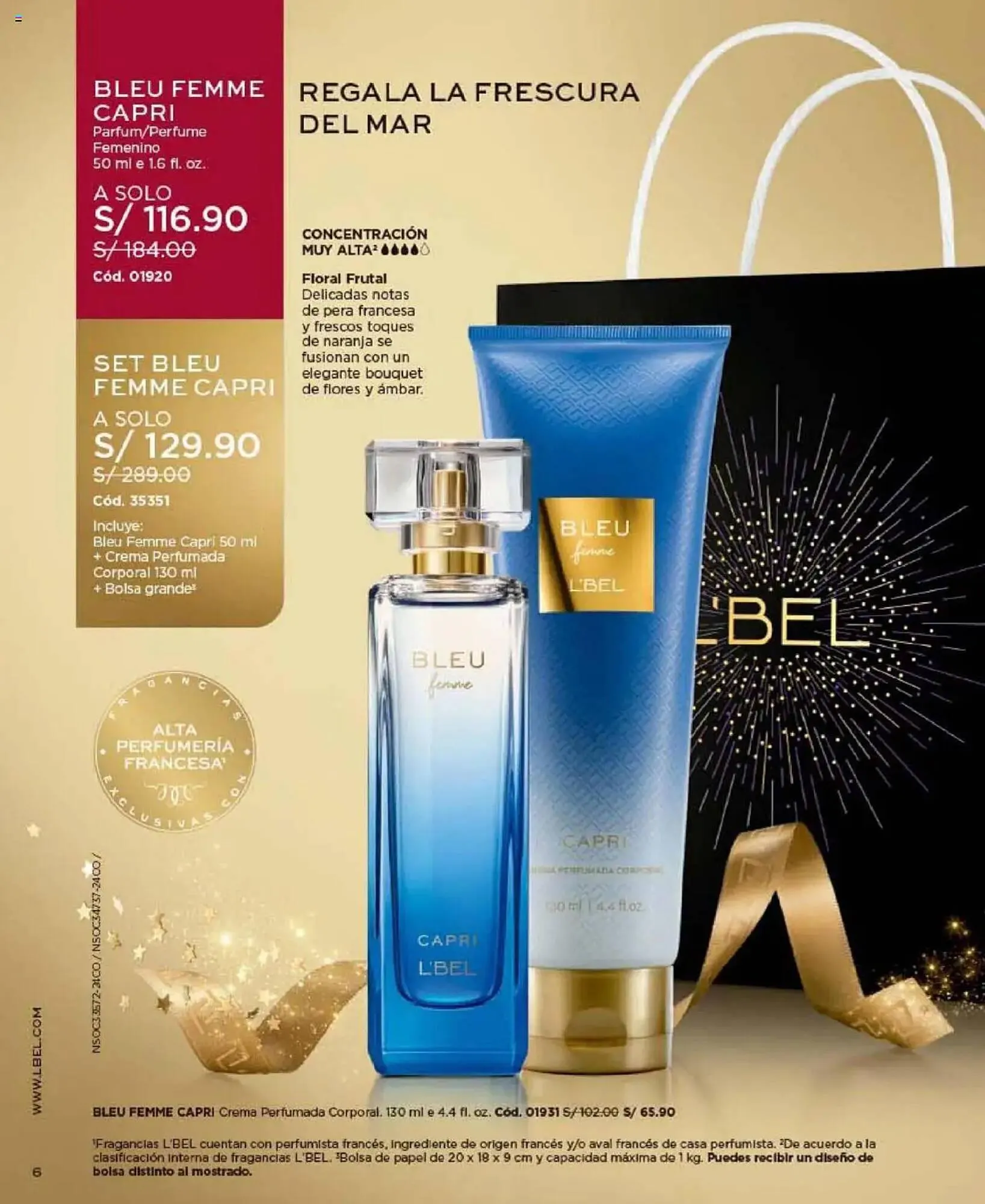 Catalogo de Catálogo L'Bel 16 de octubre al 31 de diciembre 2025 - Pag 6