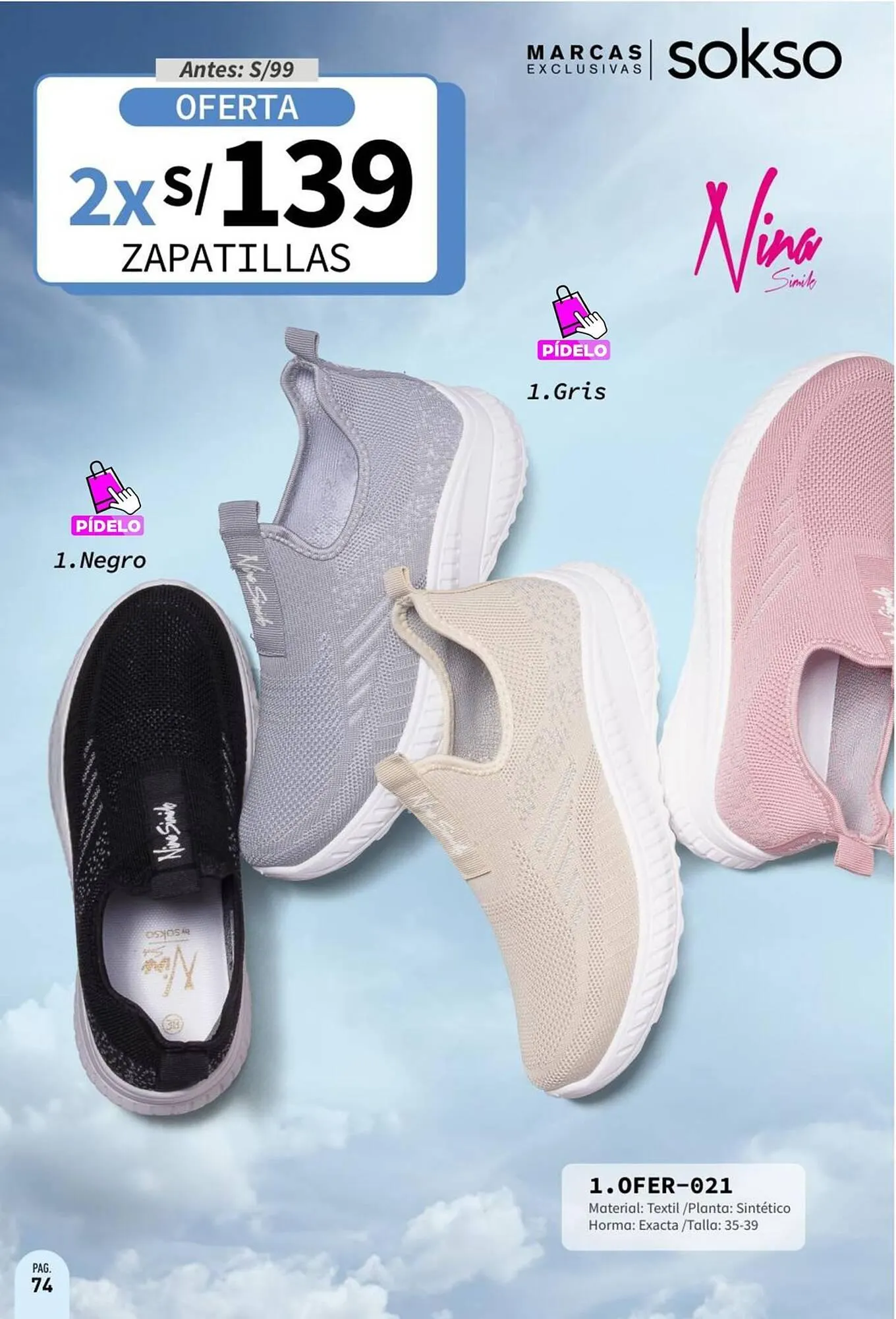 Catalogo de Catálogo Sokso 27 de junio al 1 de setiembre 2025 - Pag 74